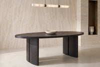 The Arezzo Oval Dining Table