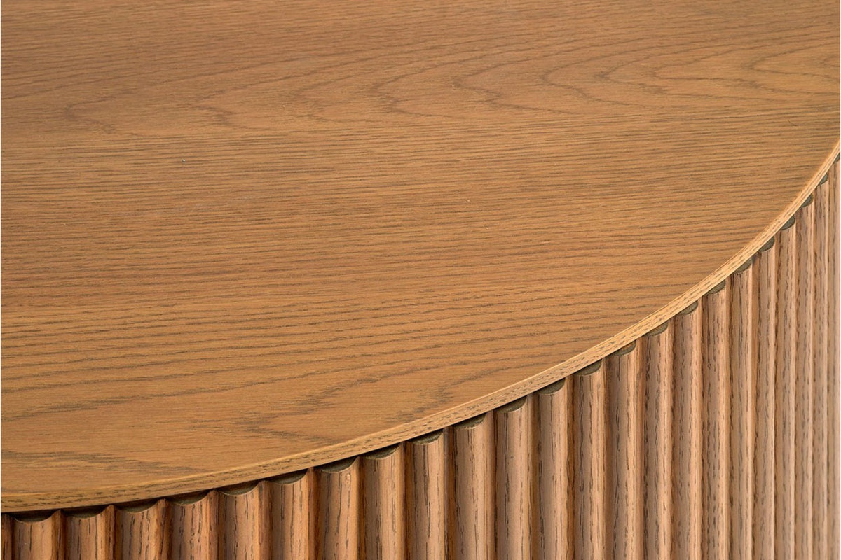 The Barga Fluted Coffee Table, detail