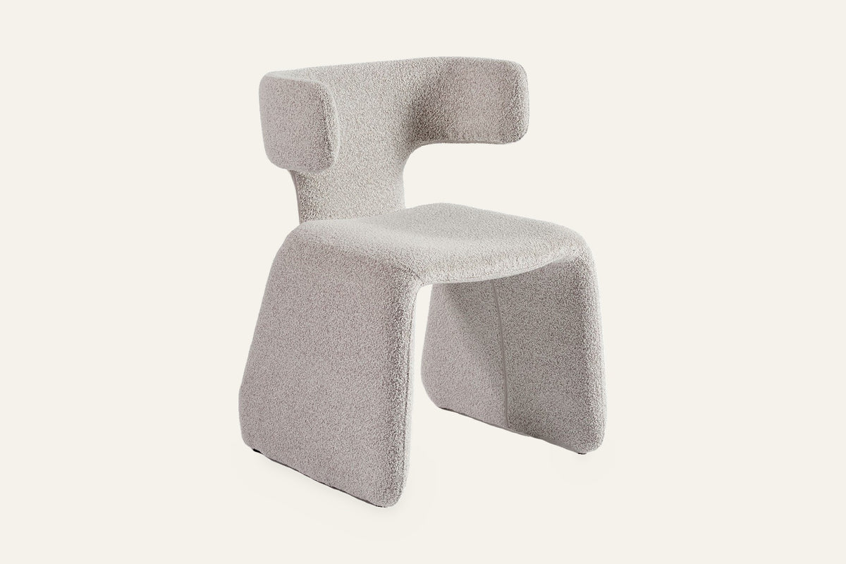 The Cetona Dining Chair, angled view