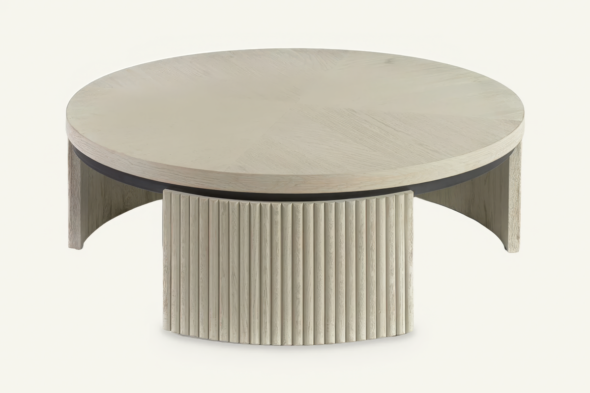 The Fiesole Coffee Table, angled view