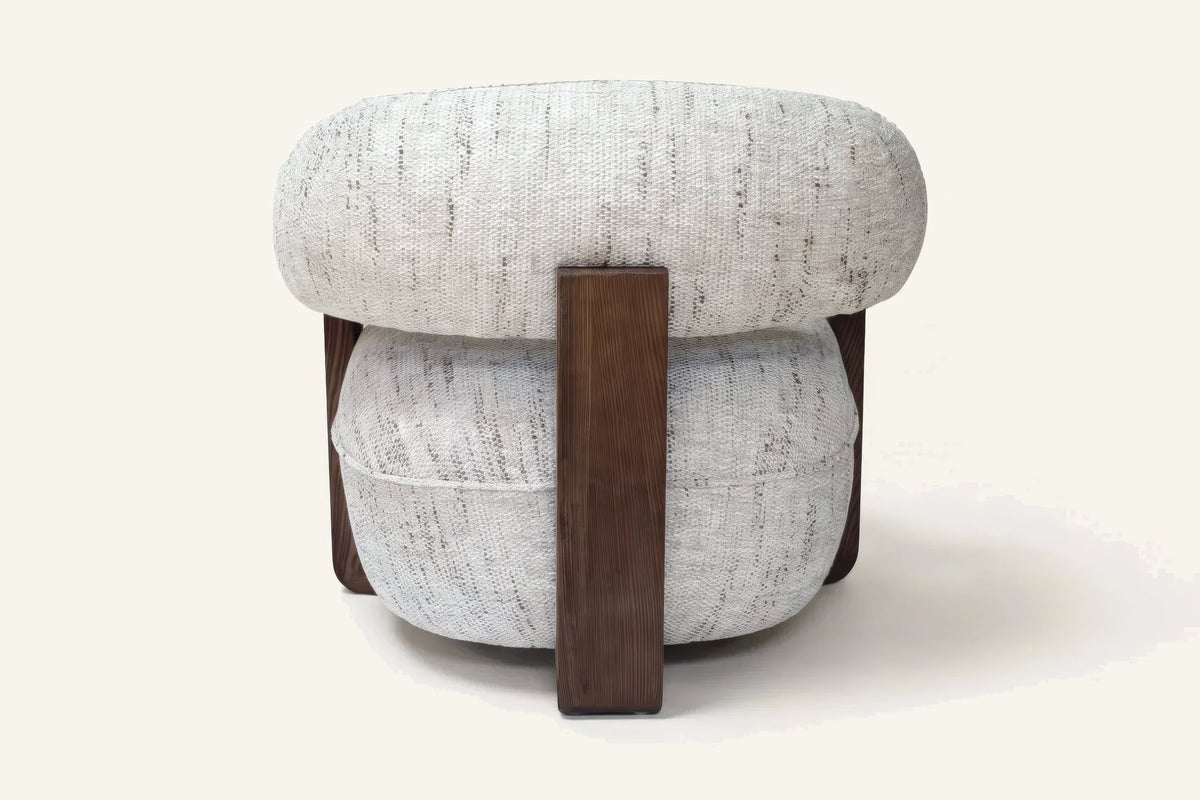 The Lerici Accent Chair, back view