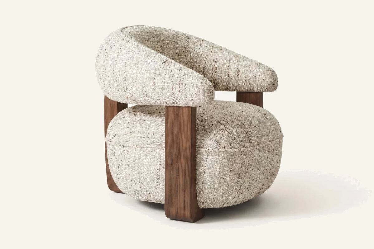 The Lerici Accent Chair, side view
