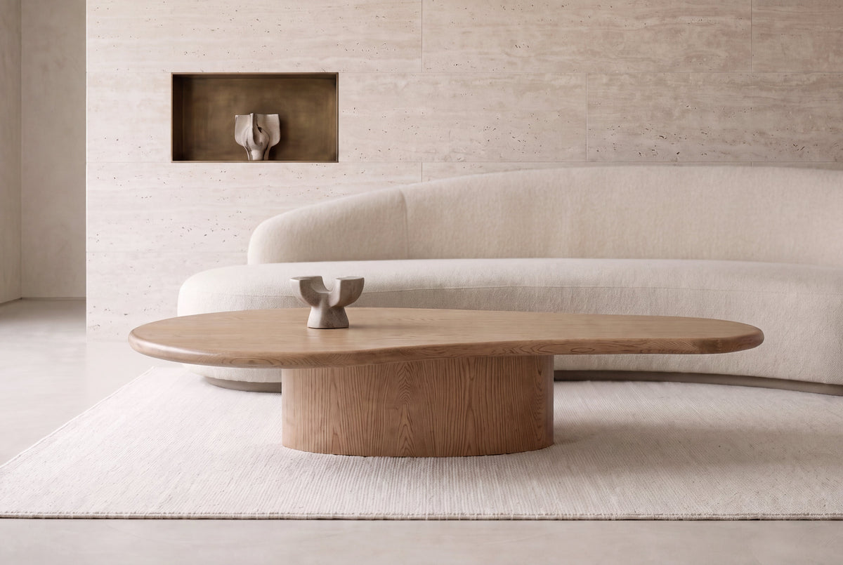 The Levanto Coffee Table in a living room setting