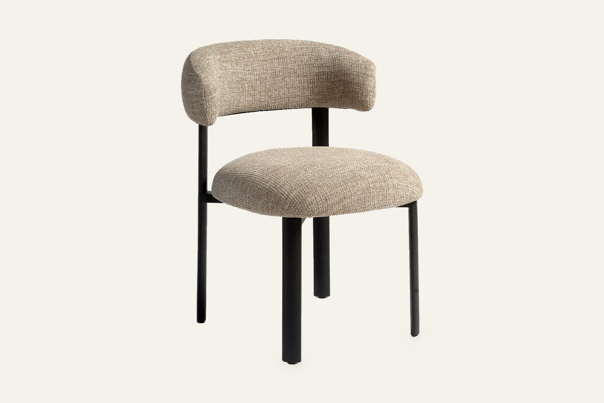 The Narni Dining Chair, angled view