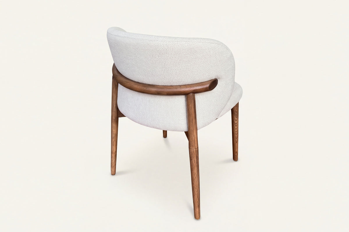 The Norcia Dining Chair, back view