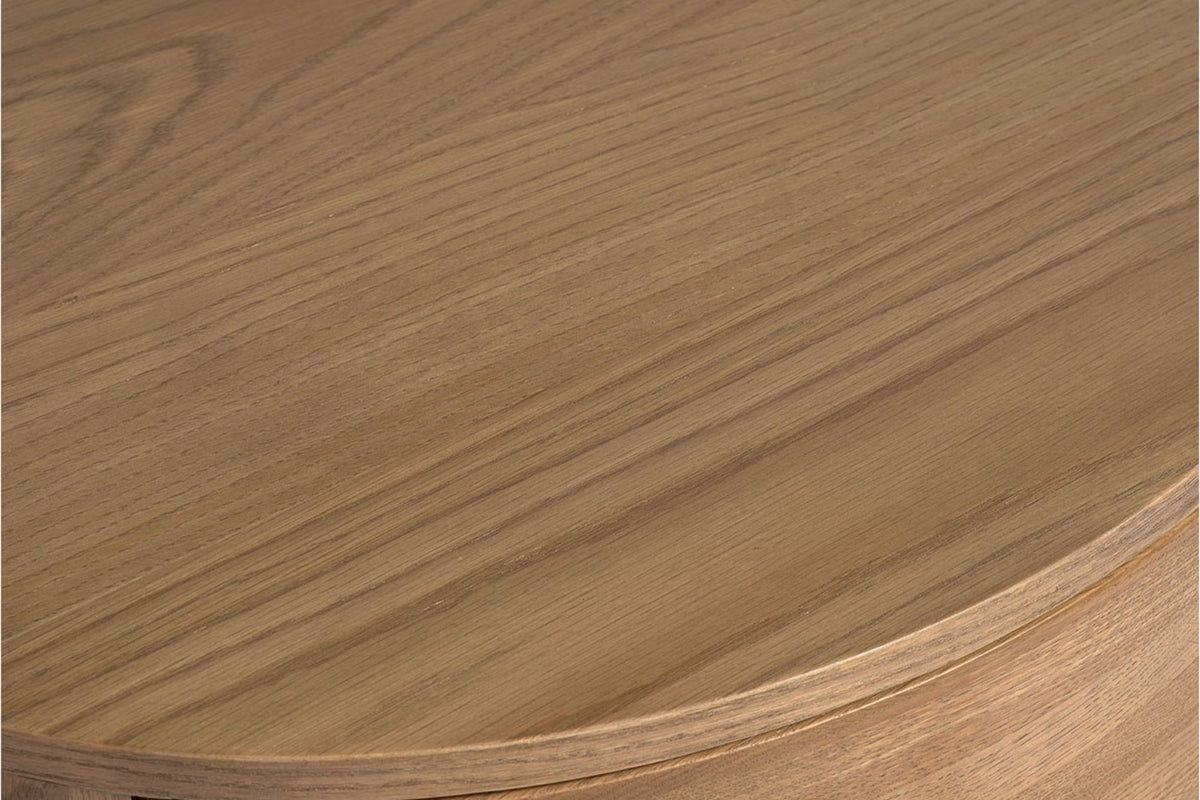The Ostuni Oak Bedside Table, detail
