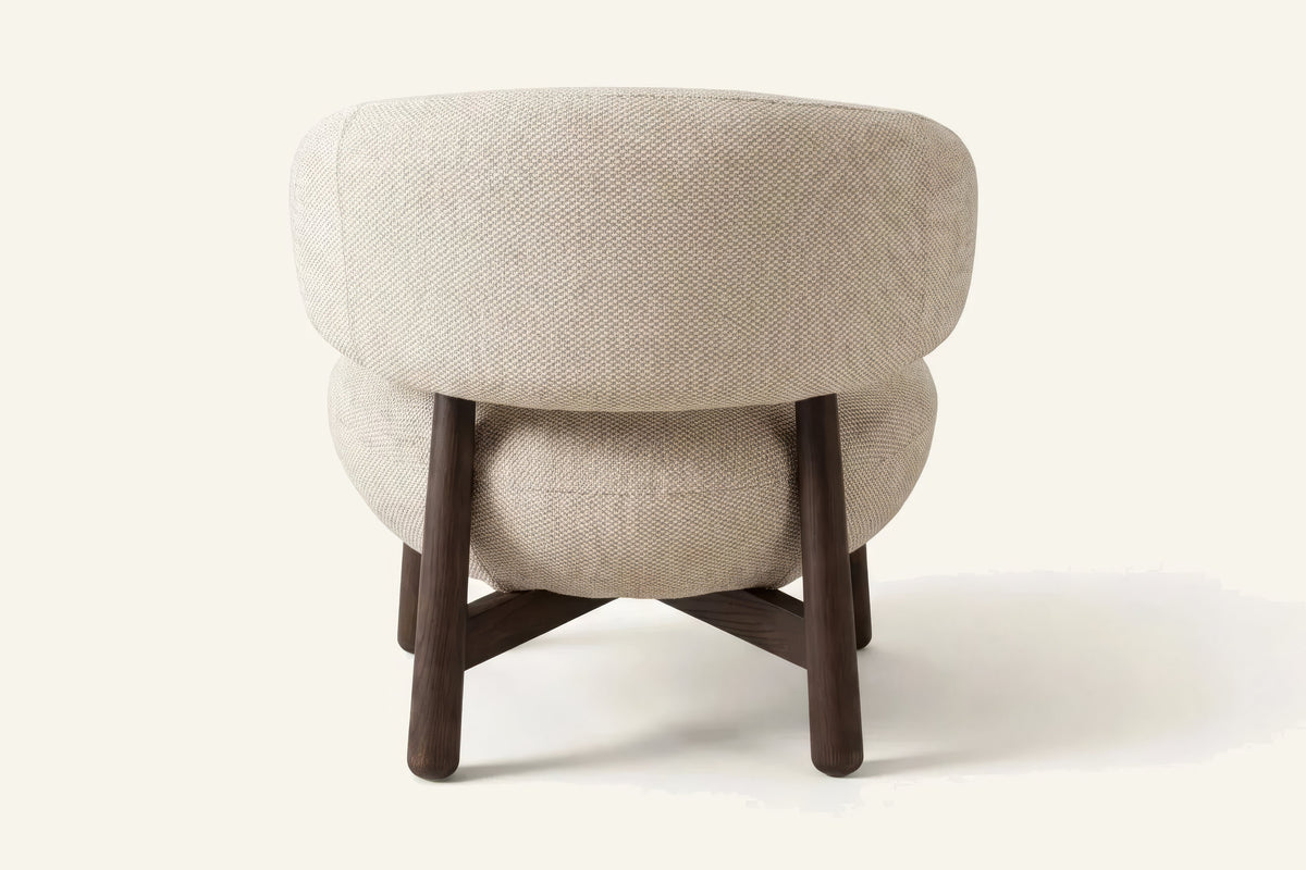 The Sorano Accent Chair, back view