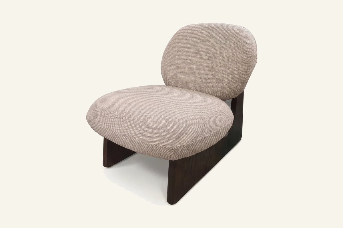 The Volterra Lounge Chair, angled view