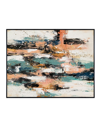 toranza canvas artwork — Black
