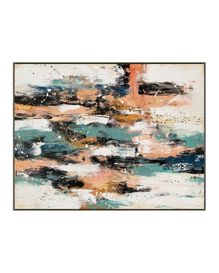 toranza canvas artwork — Silver