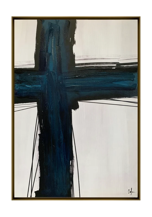 traverse 1 canvas artwork — Golden