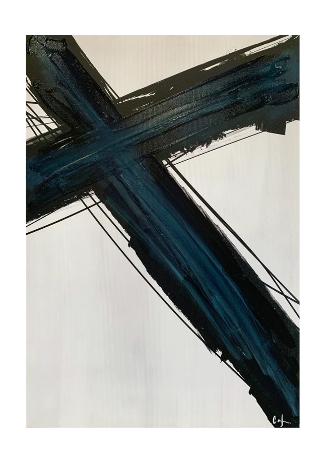 traverse 2 canvas artwork — Without Frame