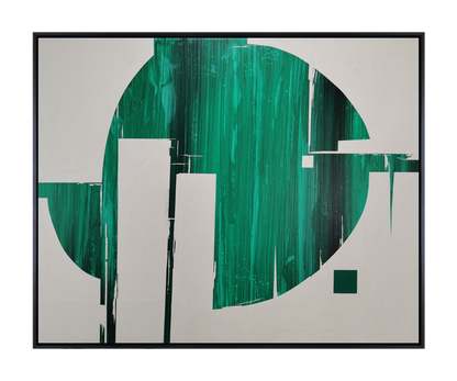 Valverde Canvas Artwork — Black