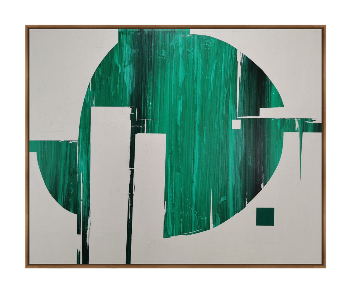 Valverde Canvas Artwork — Walnut