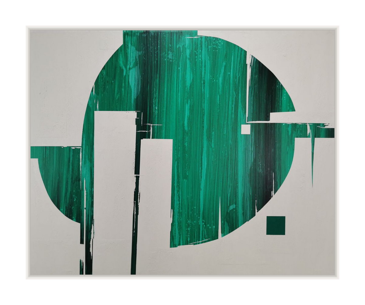 Valverde Canvas Artwork — White