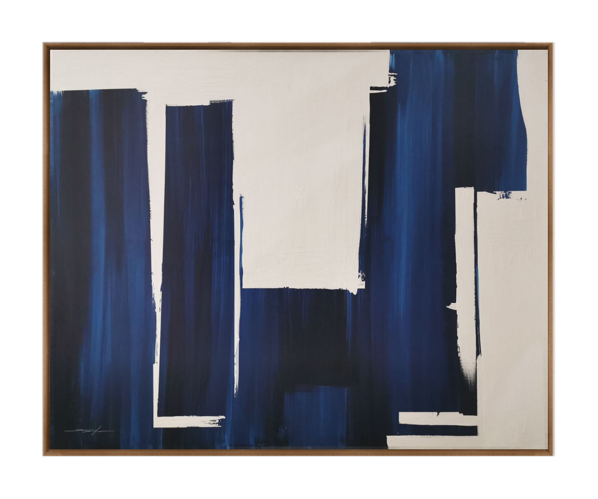 Velonne Canvas Artwork — Walnut
