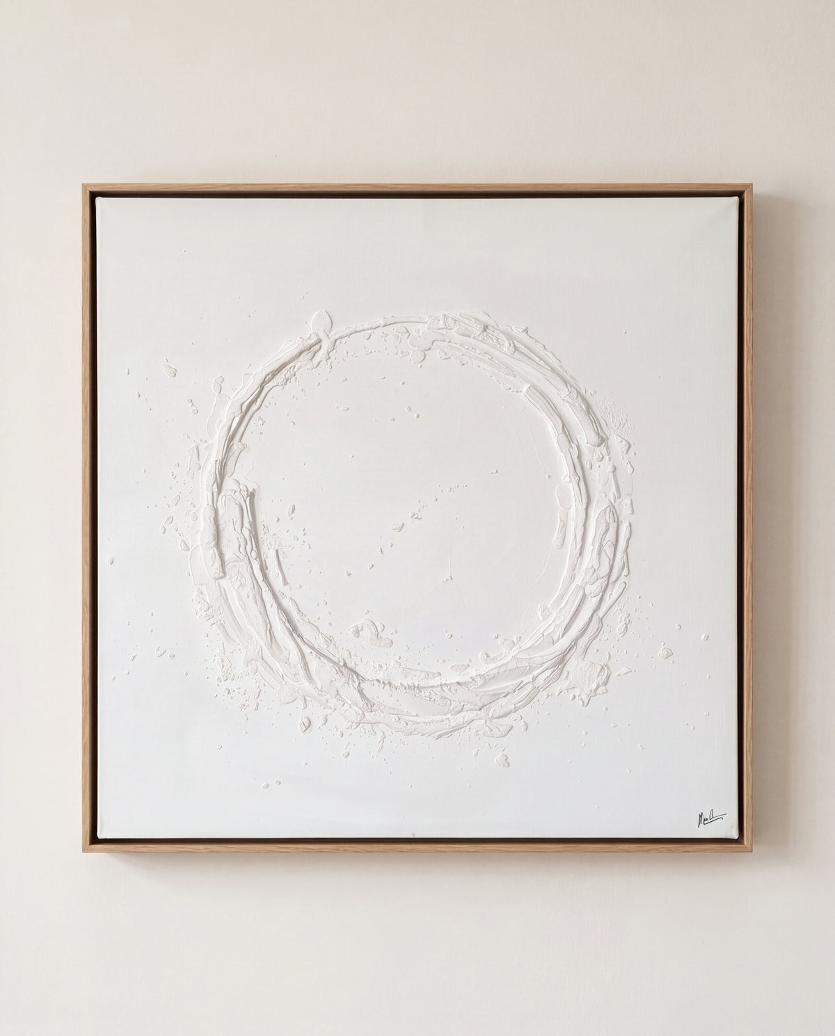 Vesari Canvas Artwork in a styled interior, third lifestyle view