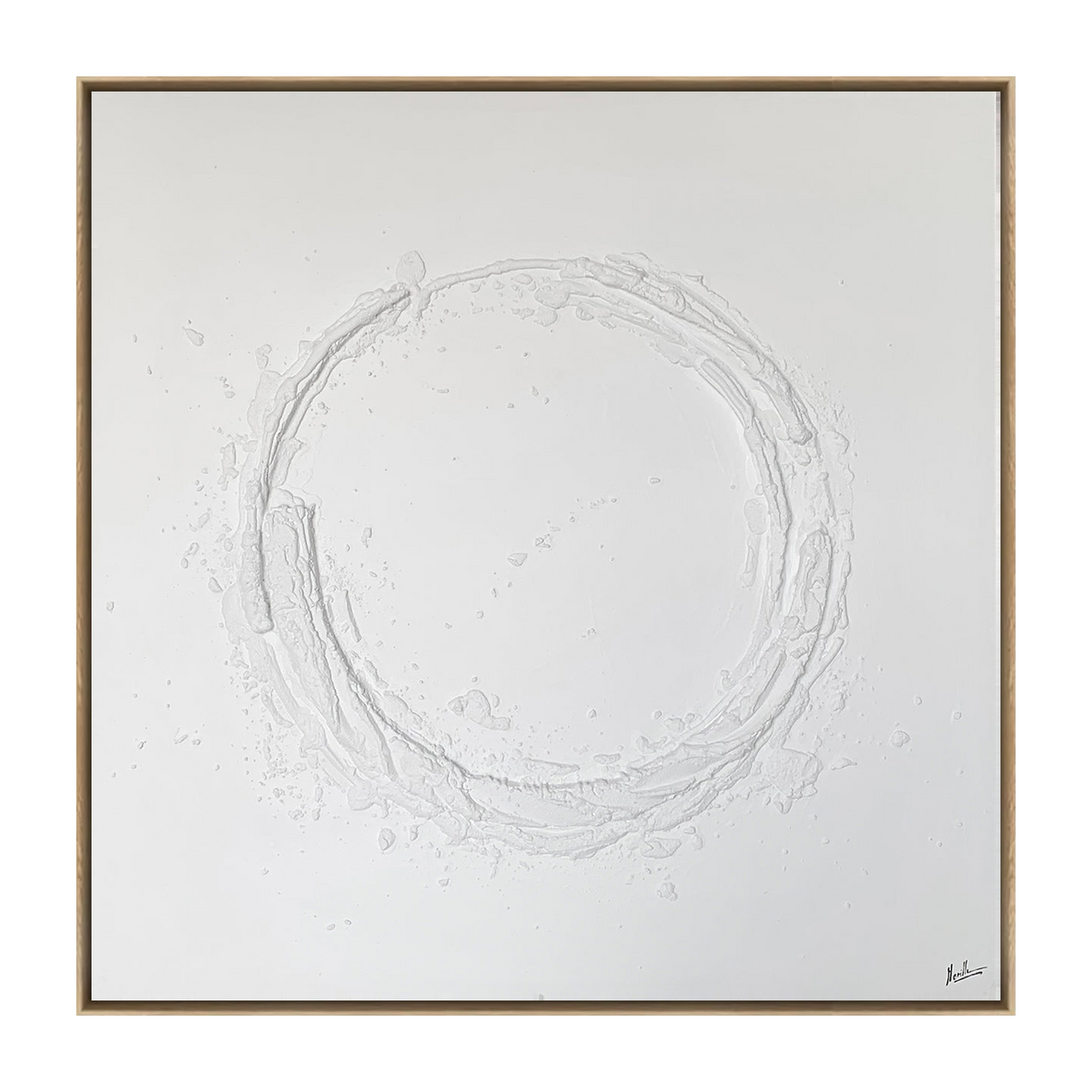Vesari Canvas Artwork — Oak