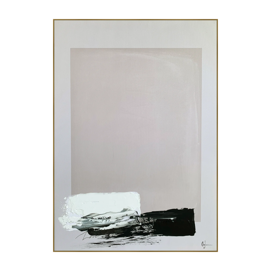 Vesso 2 Canvas Artwork — Golden