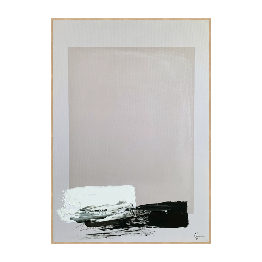 Vesso 2 Canvas Artwork — Oak