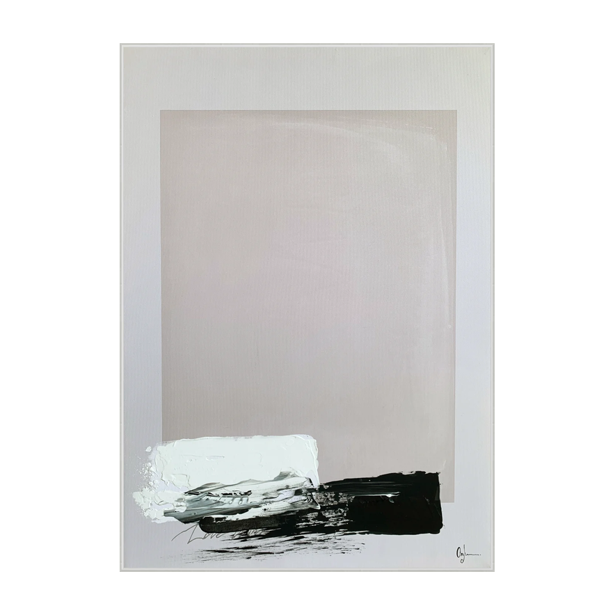 Vesso 2 Canvas Artwork — White