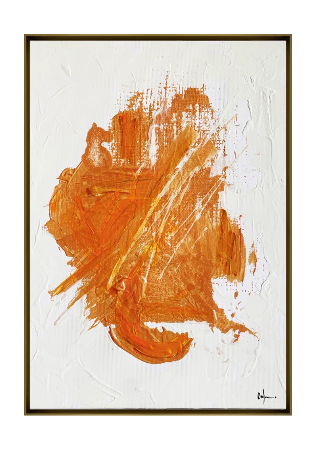 Vetra 2 canvas artwork — Golden
