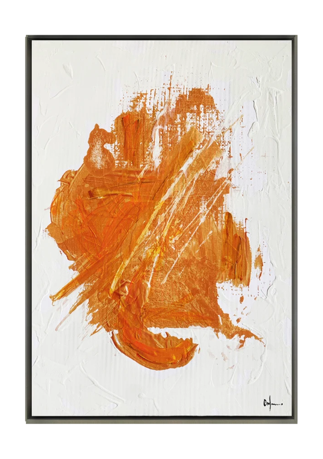 Vetra 2 canvas artwork — Silver