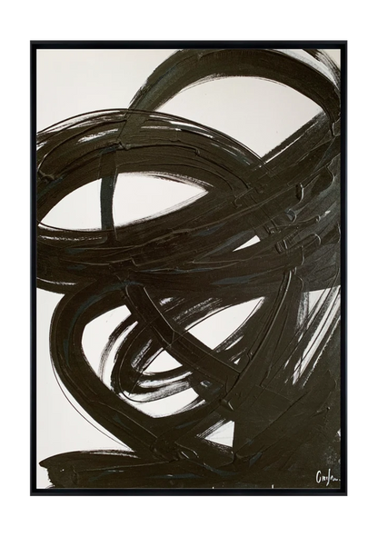 virella canvas artwork — Black