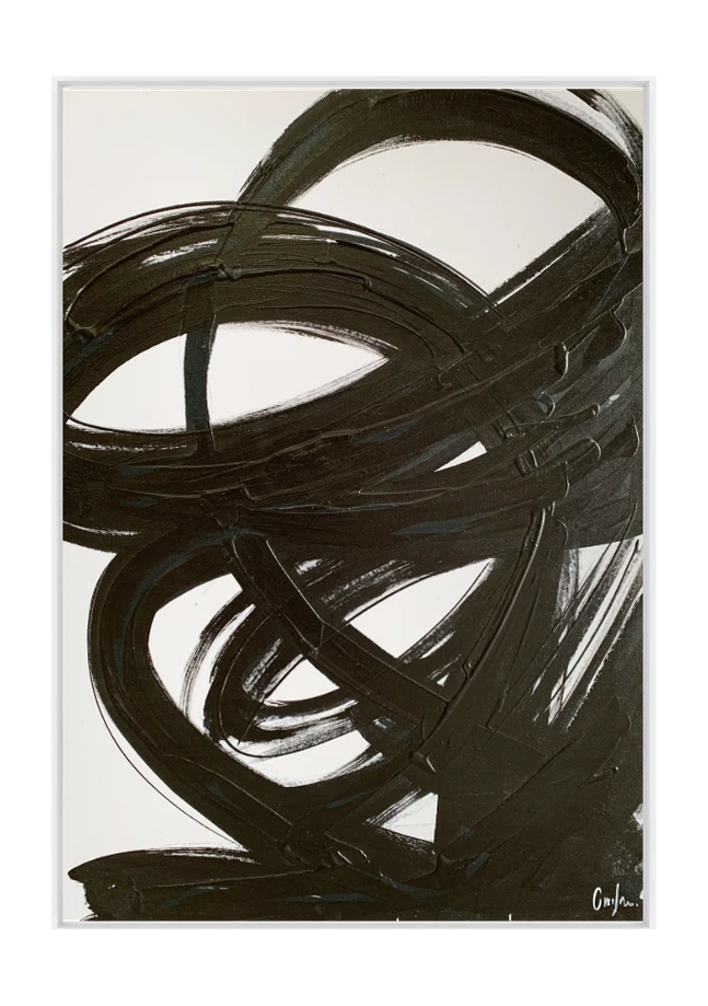 virella canvas artwork — White
